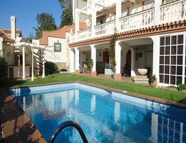 Villa Zusammen Malagueta Mit Meerblick In Malaga-Osten