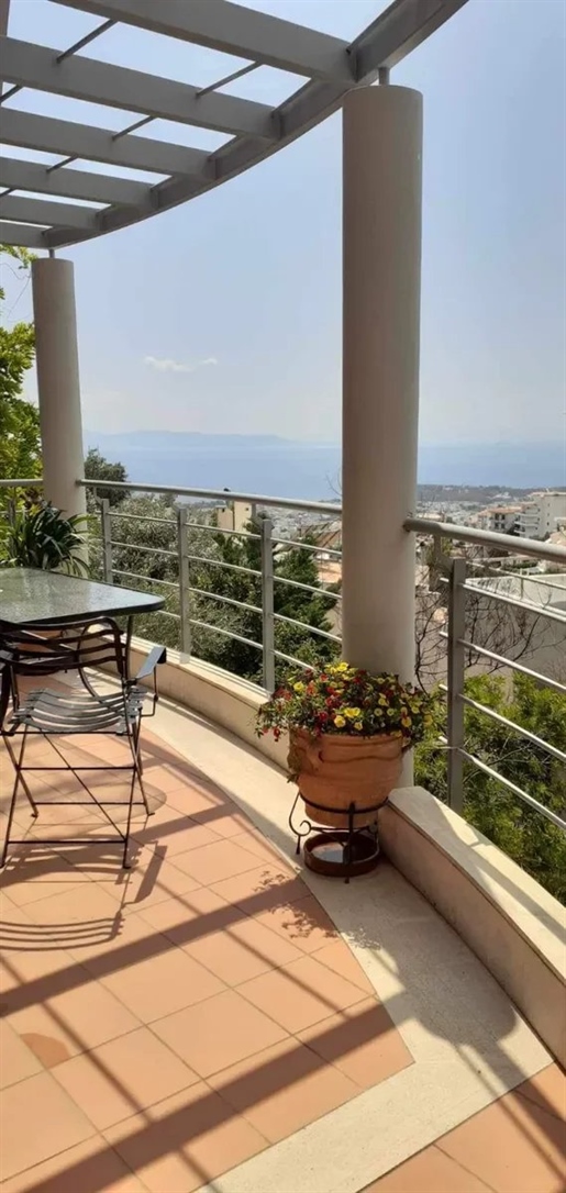 5 level house in Voula with panoramic sea view.