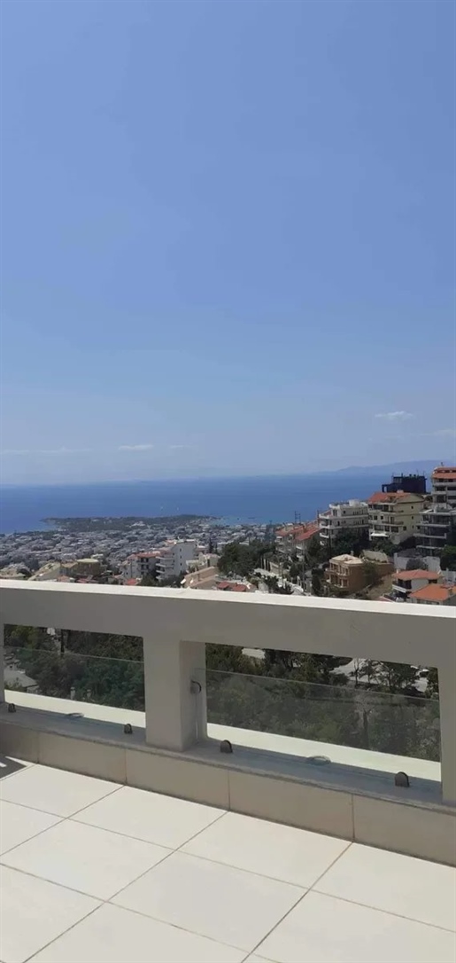 5 level house in Voula with panoramic sea view.