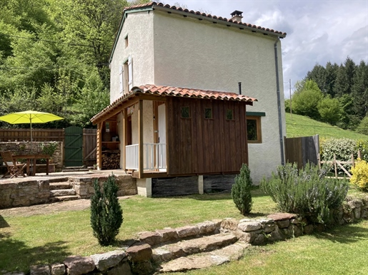 Vente maison écologique d'une chambre à coucher avec 300m2 de jardin et terrasse pres à Castelnau Du