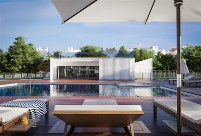 Cabanas De Tavira Schöne Wohnanlage mit modernen Linien mit Pool Apartment T2