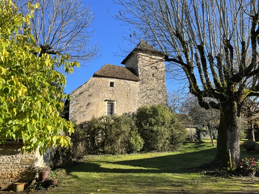 Sublime Typical Perigord Property. 17Thc Manor House, 16thC House, Dovecote, Barns Set In Over 1 Hec