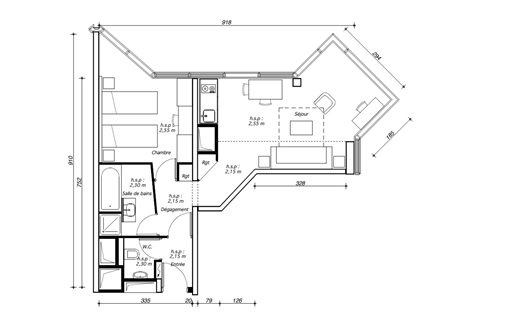 Vente Appartement 47 m² à Paris 15 270 000 €