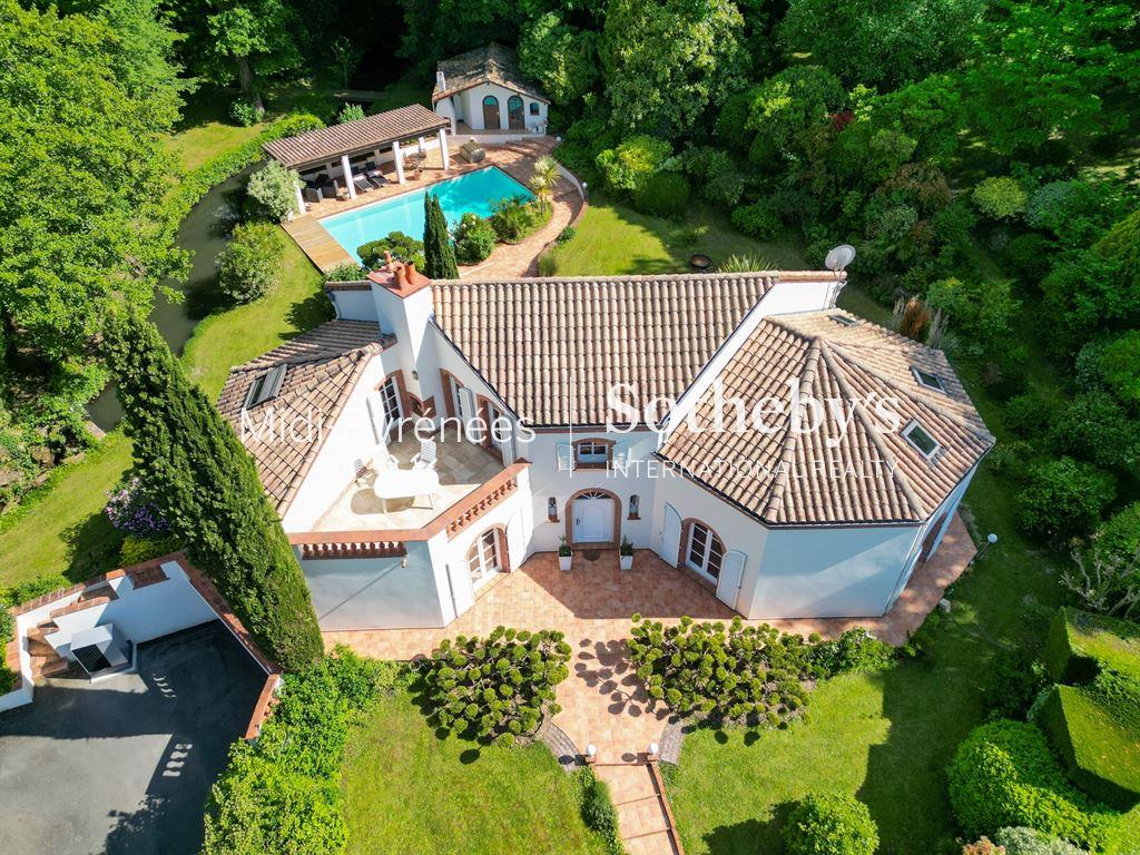 Pibrac - Haus mit Park - Schwimmbad - Garagen