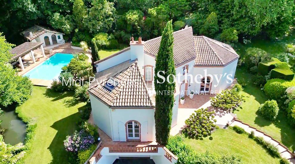 Pibrac - Haus mit Park - Schwimmbad - Garagen