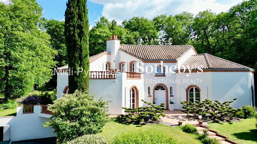 Pibrac - Haus mit Park - Schwimmbad - Garagen