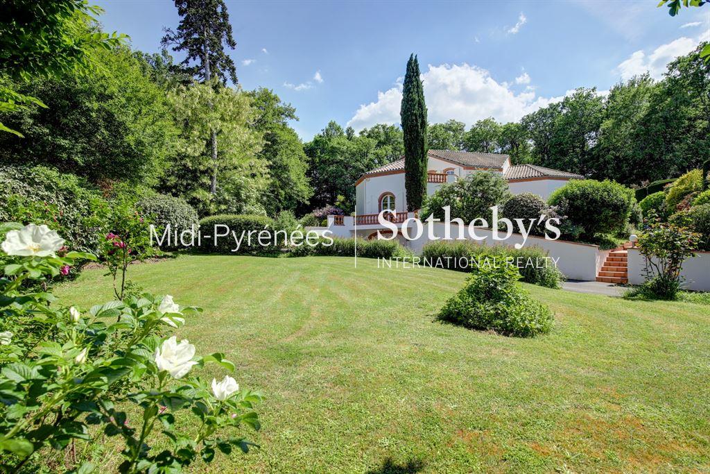 Pibrac - Haus mit Park - Schwimmbad - Garagen
