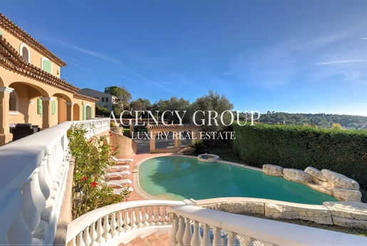Provencale Villa Walking Distance From Shops - Unobstructed View - Grasse