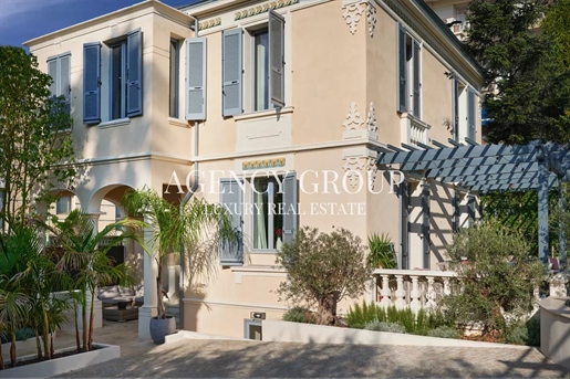 Cannes Alles zu Fuß erreichbar Villa ideal Familie + Gästehaus - 6 Schlafzimmer - Schwimmbad - Kino