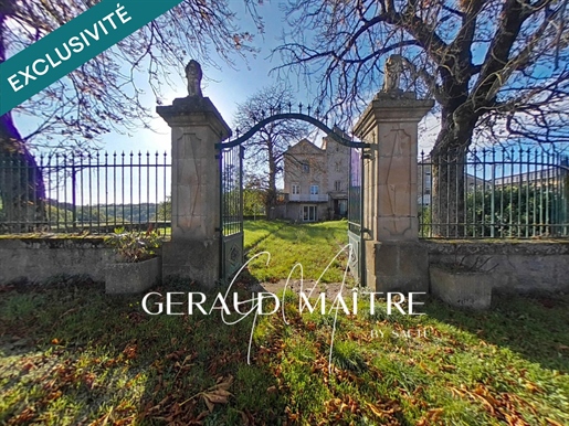 Maison de Maitre avec 10 Ha de bois