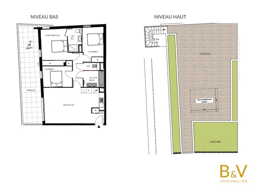 Appartement 4 pièces avec rooftop vue mer de 69 m²