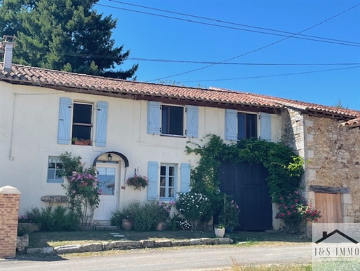 Restored Character Country Hamlet Property with 3 Beds & 3 Bathrooms, Close to Chasseneuil sur Bonni