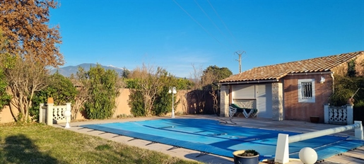 Exclusivité agréable villa Caromb environ 98 m² sur un terrain de 1308 m² avec piscine et garage