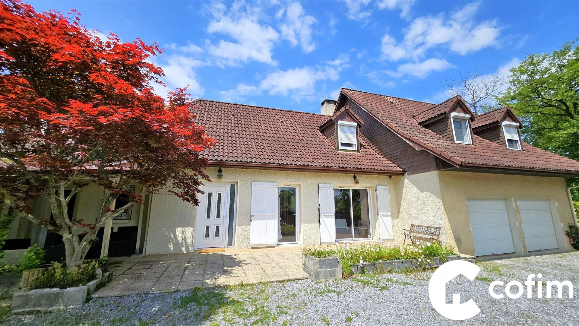 Lasseube, Mountain view, 5 bedrooms