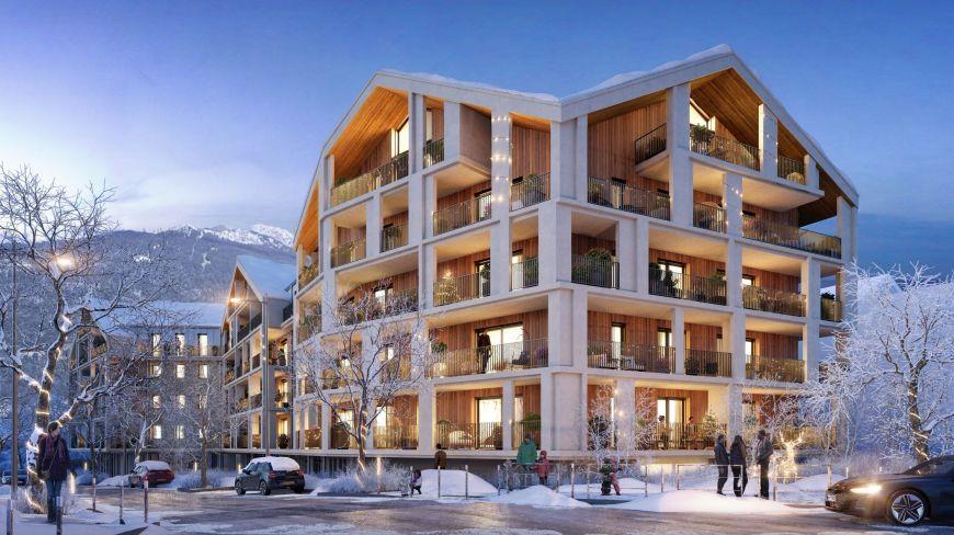 2 bed ski apartment in Briancon