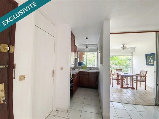 Furnished studio 36 m² - Secure residence with swimming pool