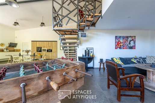 The old hangar converted into a loft