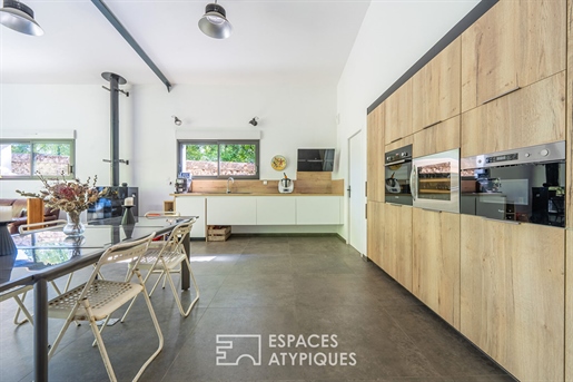 The old hangar converted into a loft