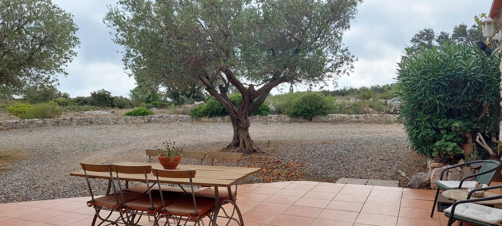 Leucate nearby, Mas 320 m2 of living space with well on 4.7 ha. And outbuildings.