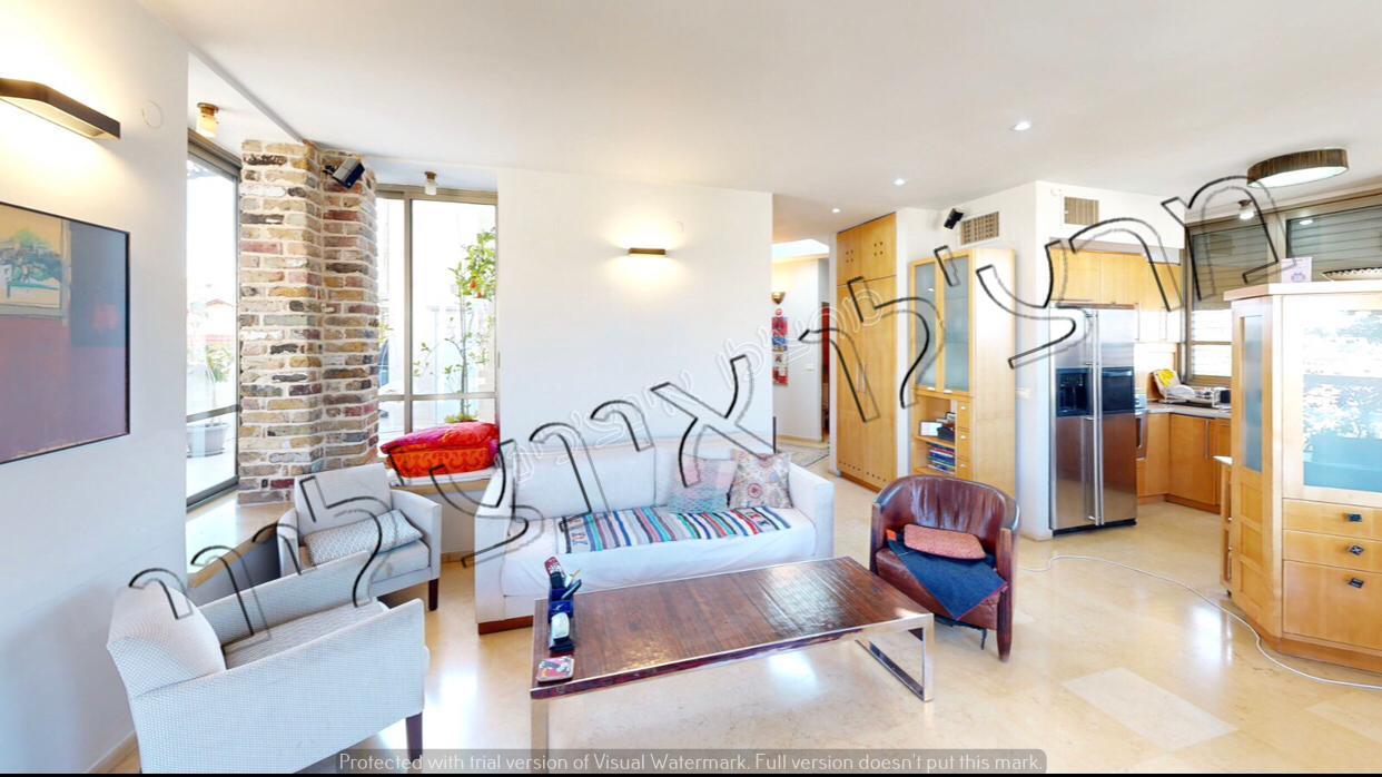 In Givatayim, in Ein Gedi street ,Rooftop apartment,