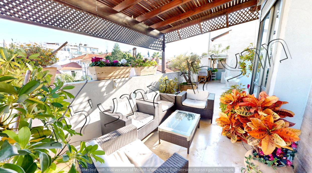 In Givatayim, in Ein Gedi street ,Rooftop apartment,