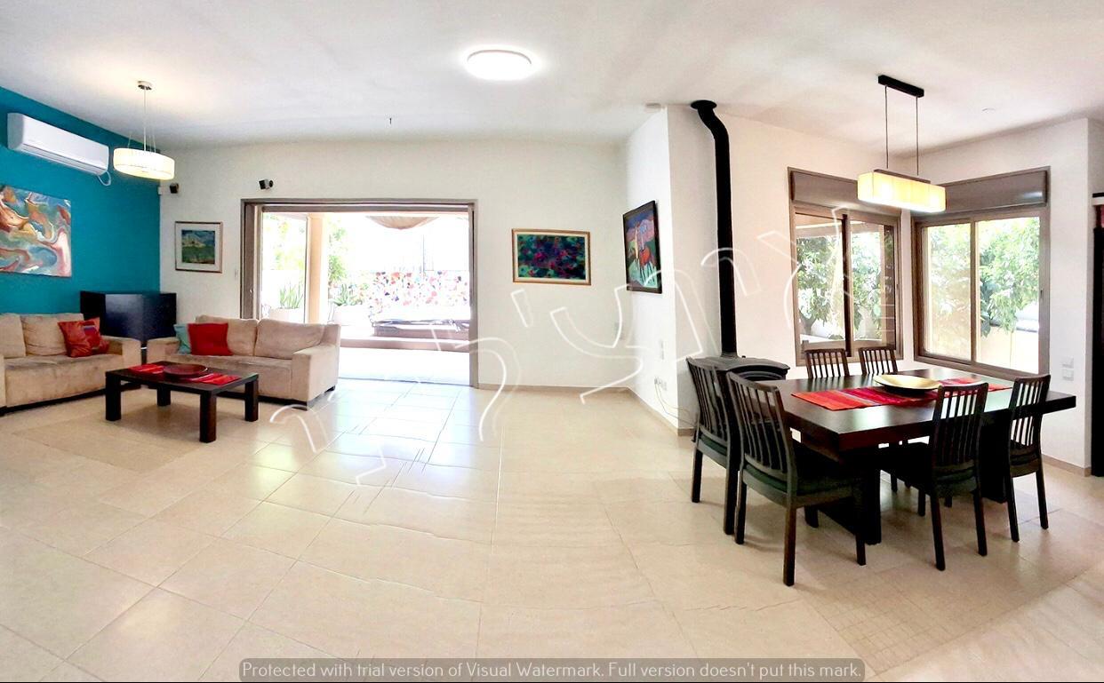 In Hod Hasharon,A magical, bright and unique semi-detached house