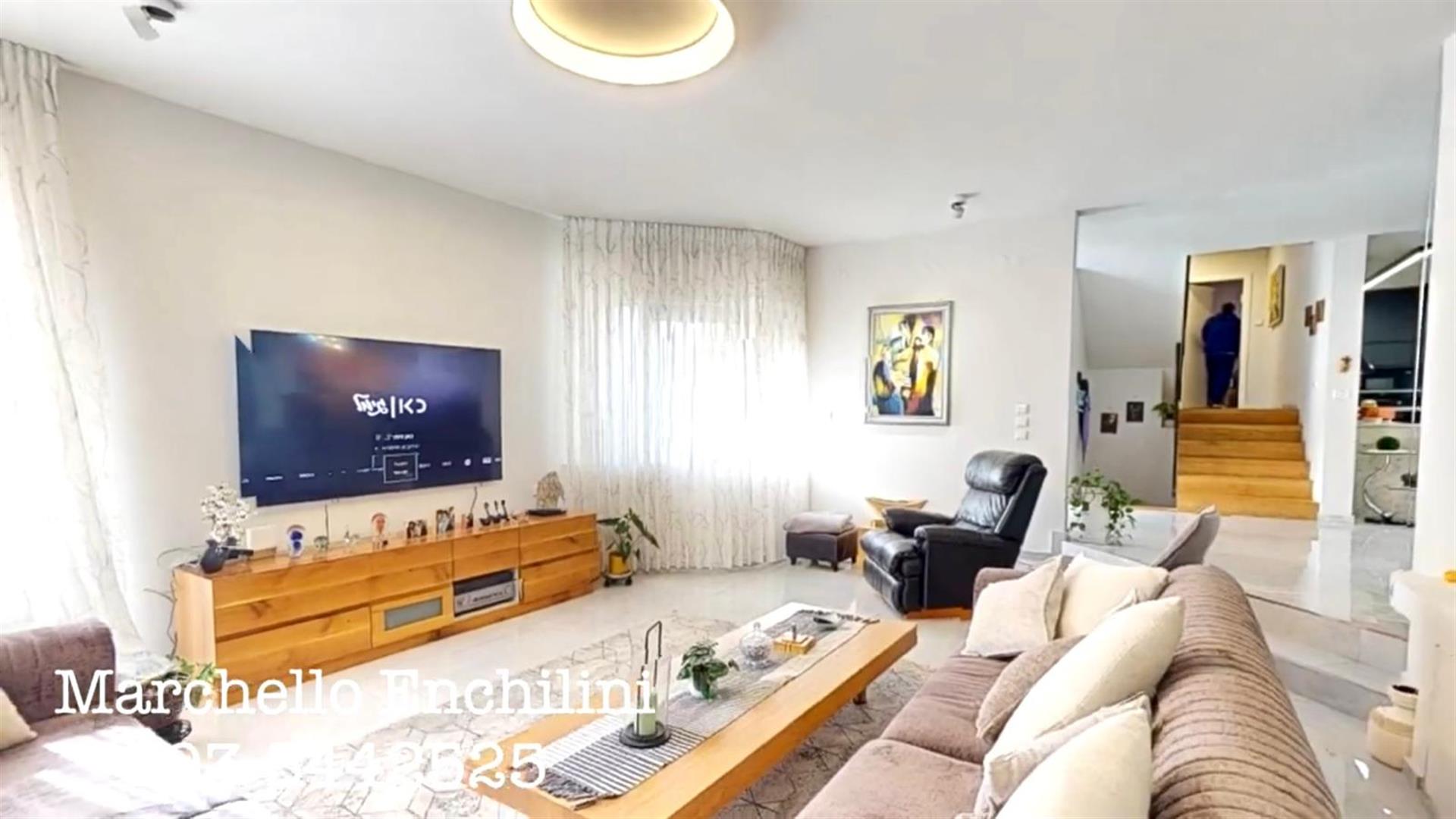 In Ra'anana,A magical and beautiful private house on two levels.