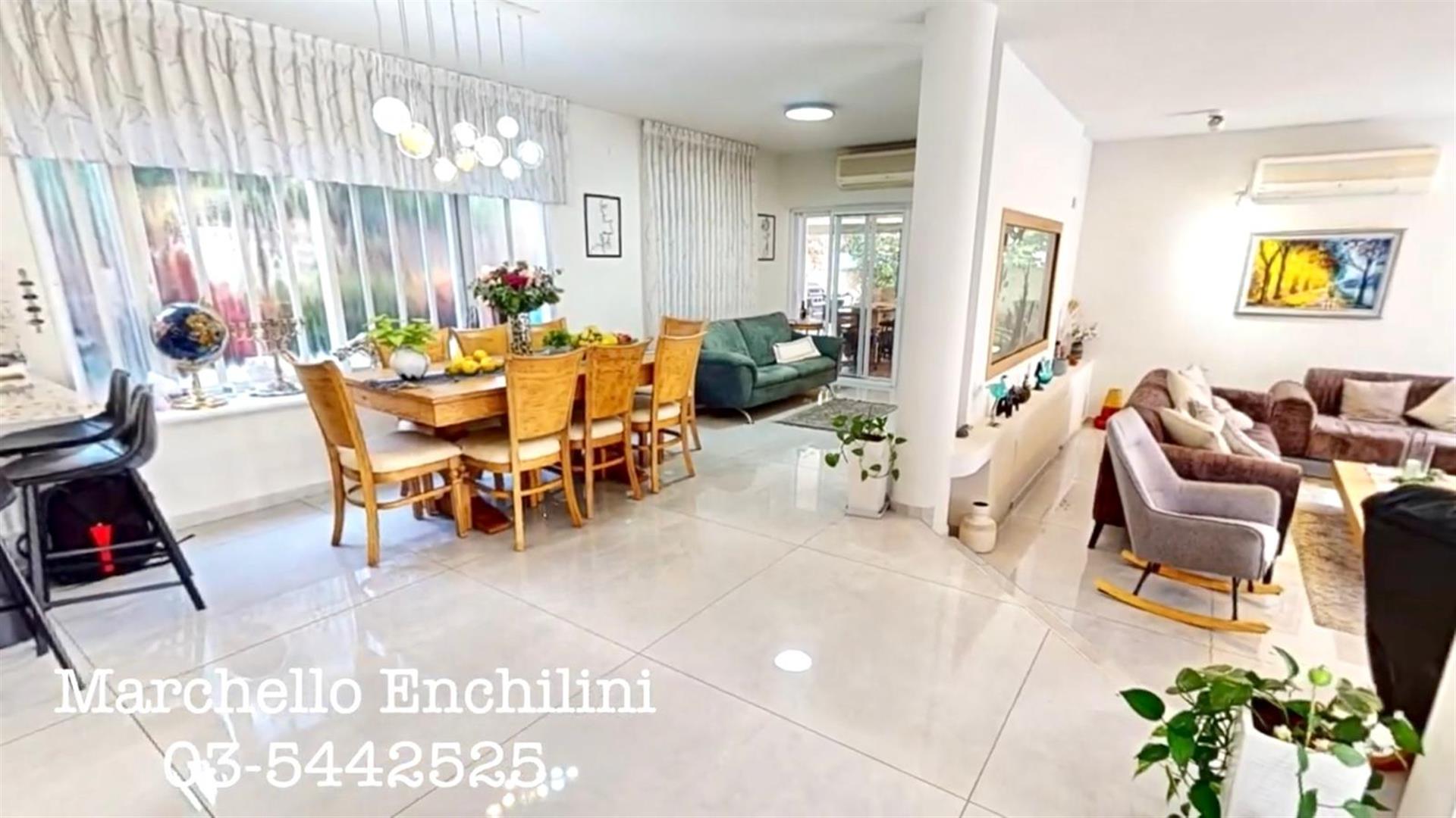 In Ra'anana,A magical and beautiful private house on two levels.