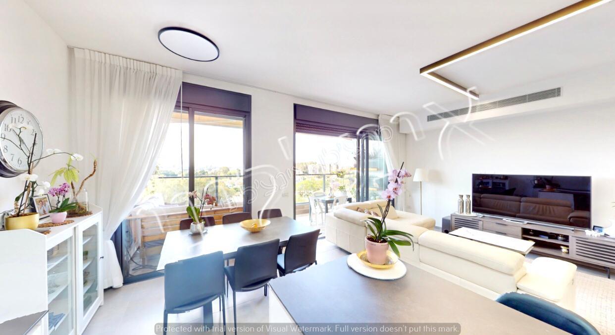 In Ra'anana, a magical and unique rooftop duplex