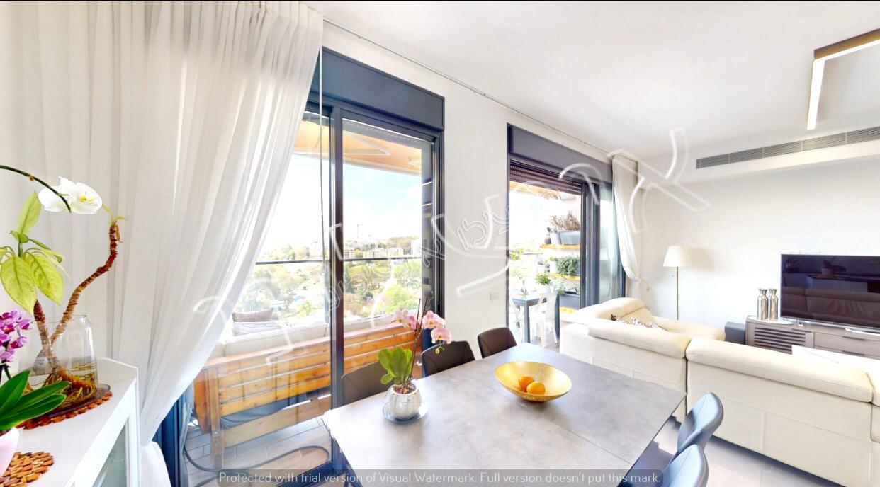 In Ra'anana, a magical and unique rooftop duplex