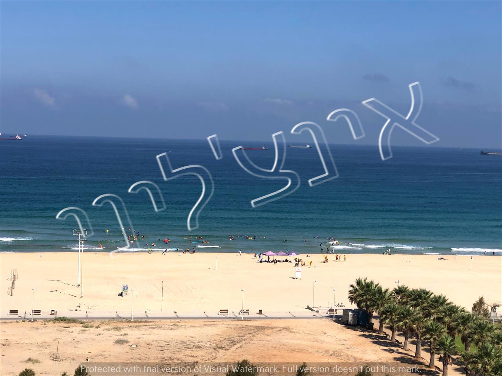 In Ashdod,a minute walk from the beach