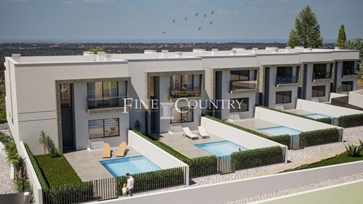 Luxurious sea-view 4-bedroom Townhouses in Boliqueime