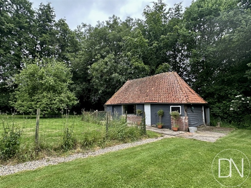 Character property with outbuildings on 6900 m2 of land, 7 minutes from Auffay, Seine-Maritime, for