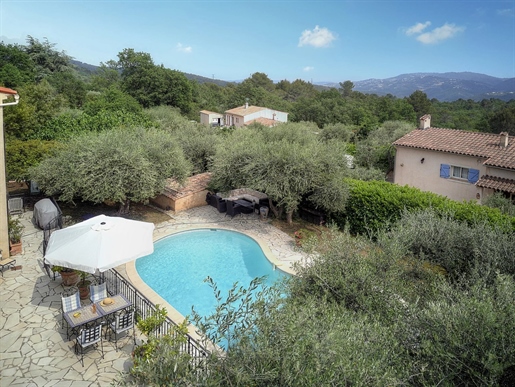 Charmante Provençaalse villa te koop in Saint-Cezaire-sur-Siagne met betoverende landschappen