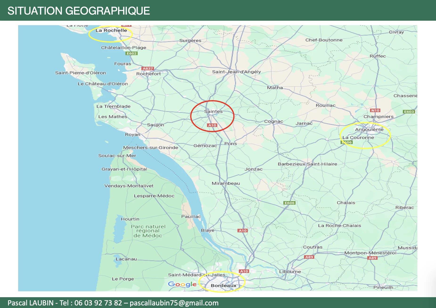 Lands for sale in Charentes Maritimes