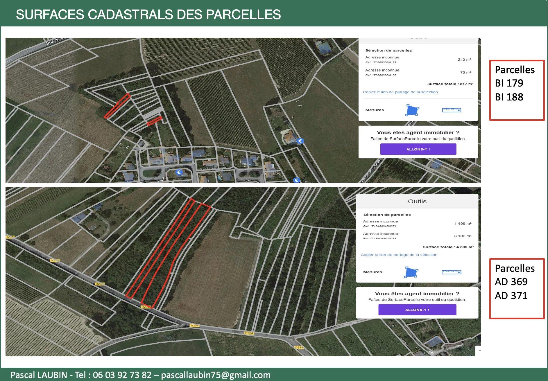 Lands for sale in Charentes Maritimes