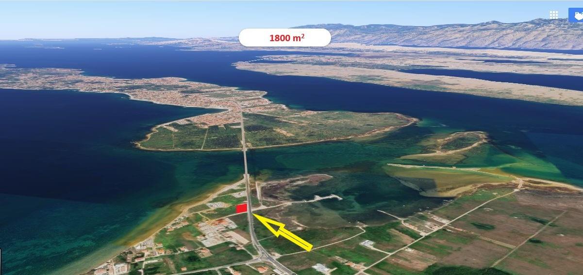 Excellent Plot of land for sale in Privlaka Vir Zadar