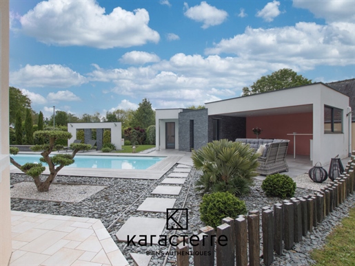 Belle maison contemporaine avec piscine et jacuzzi