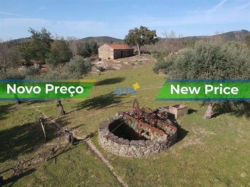 Farm with 1,49ha, with stone house and well for sale