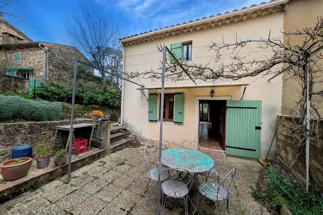 Character house with garden and outbuilding