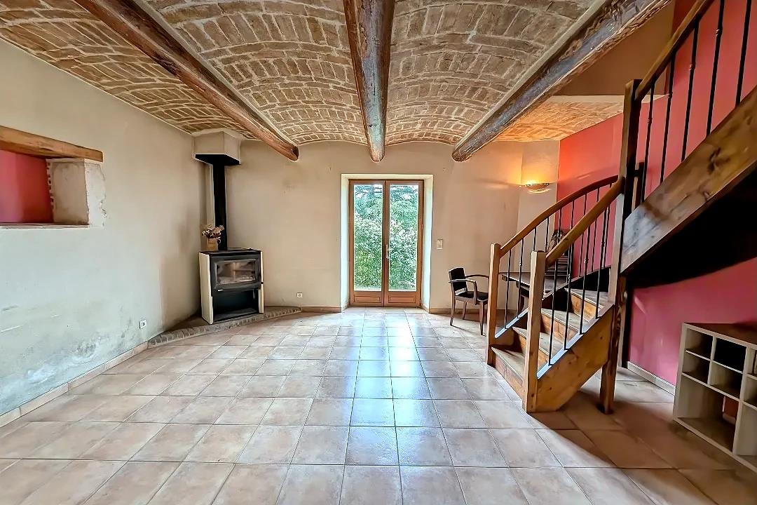 Character house with garden and outbuilding