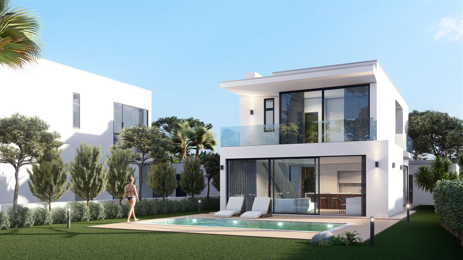 Sesimbra - Terreno Projeto Aprovado 12 moradias Luxo - Piscina - Praia do Meco - Setubal -Lisboa - P