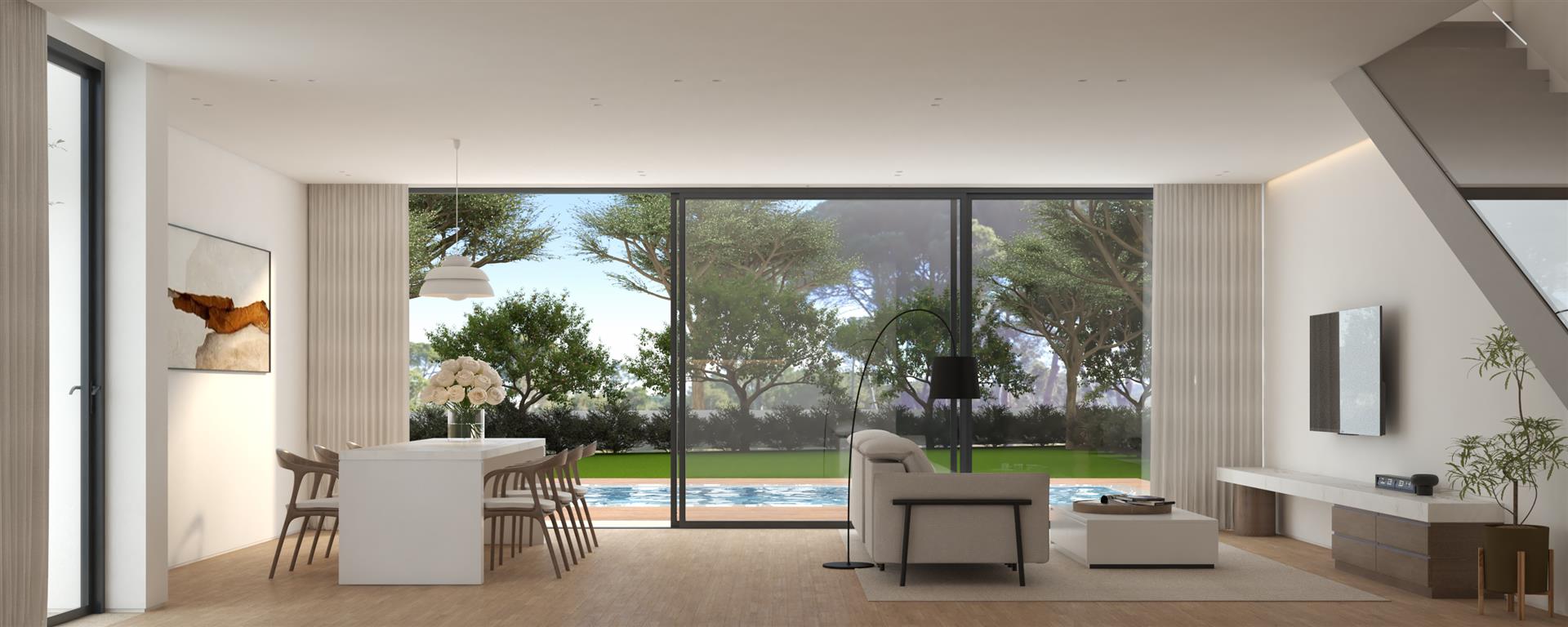 Sesimbra - Terreno Projeto Aprovado 12 moradias Luxo - Piscina - Praia do Meco - Setubal -Lisboa - P