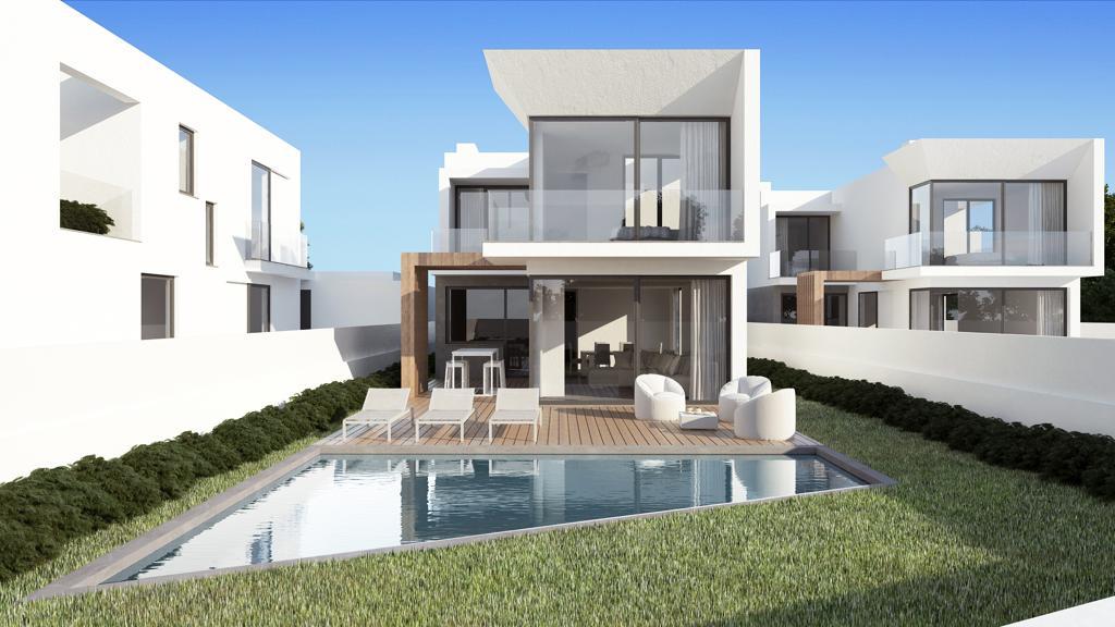 Sesimbra - Terreno Projeto Aprovado 12 moradias Luxo - Piscina - Praia do Meco - Setubal -Lisboa - P