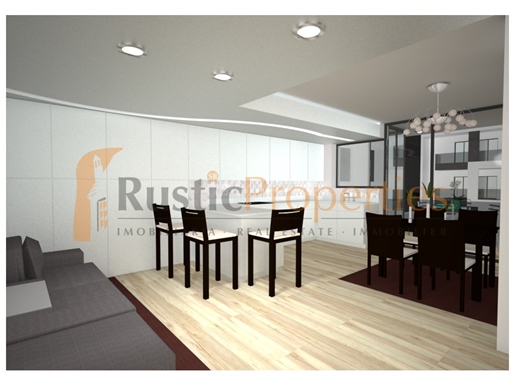Excellent apartment in initial phase of construction with modern lines in the center of São Brás de