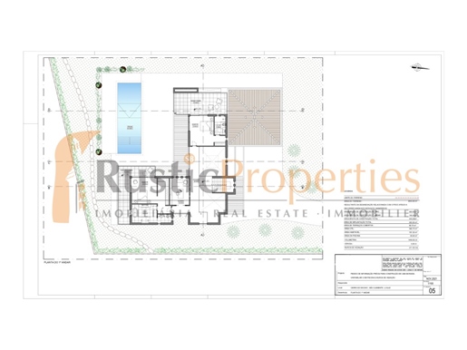 Building plot near Almancil approved for a 4 bedroom villa. Rps1858p
