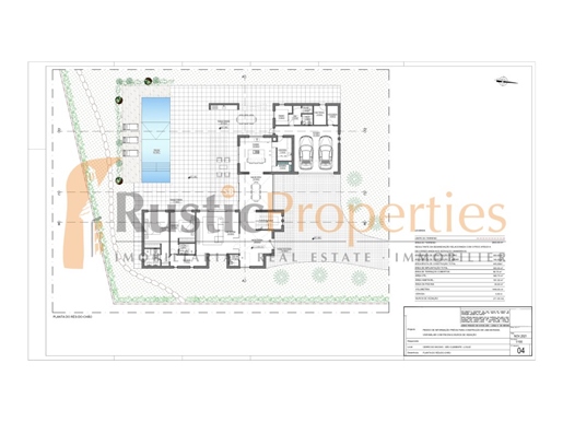 Building plot near Almancil approved for a 4 bedroom villa. Rps1858p