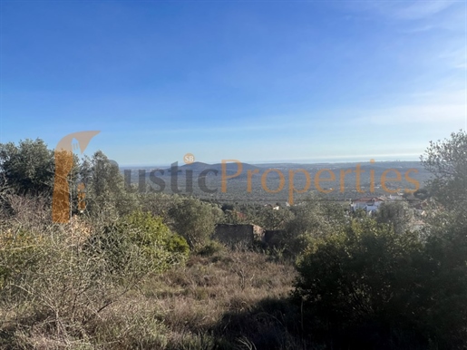 Lovely plot with ruin with panoramic sea views west of Loulé - Rp1933p