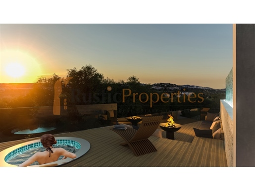 Plot of land with approved project for a villa near Loulé. Rp1965p