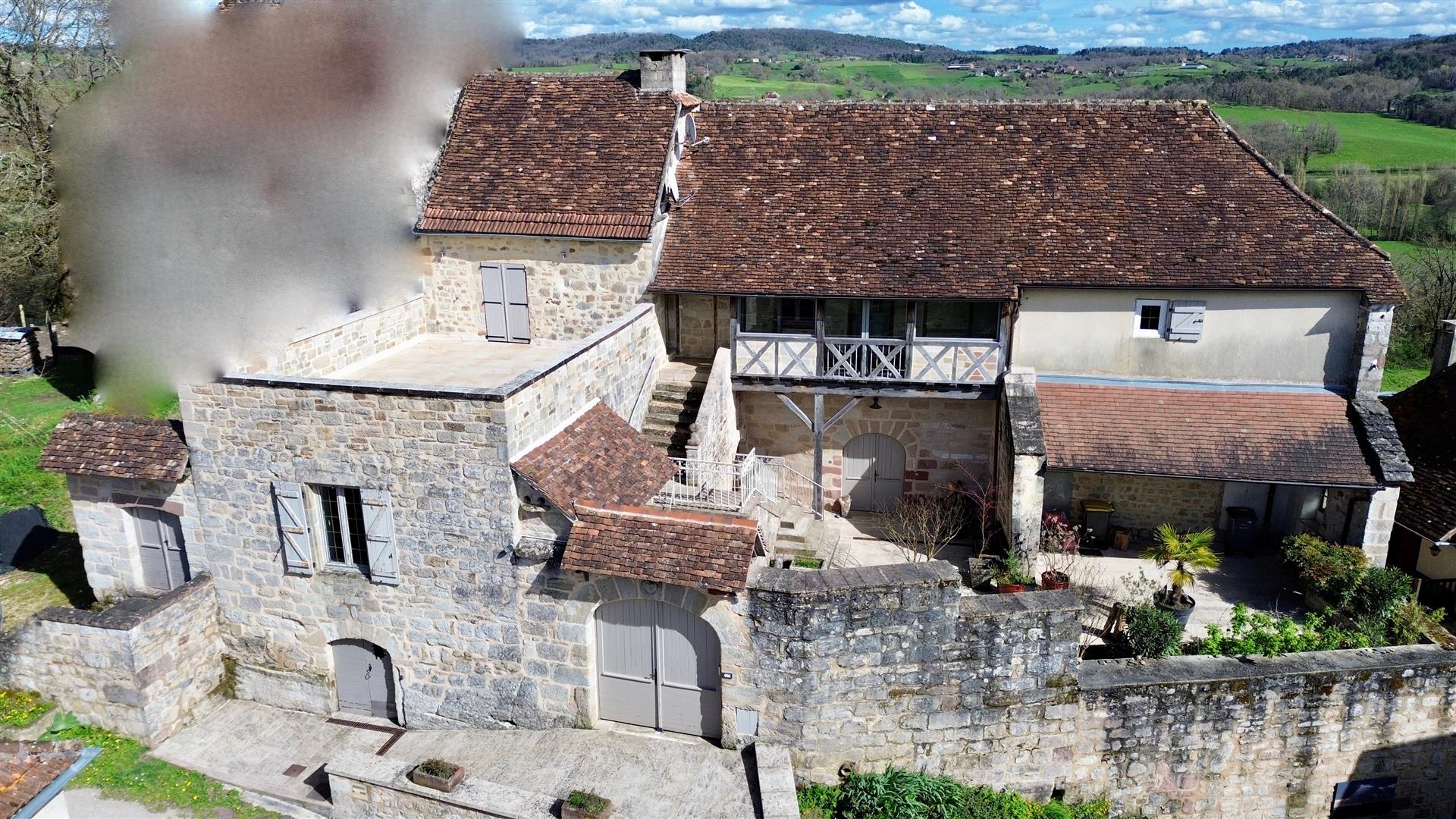Village house in the heart of a most beautiful village in France